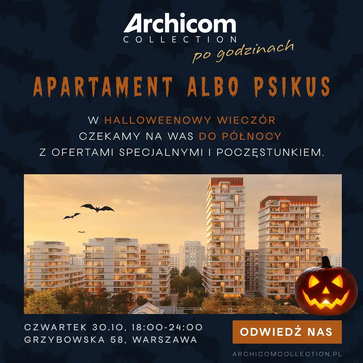 Halloween z Archicom Collection - wieczór otwarte